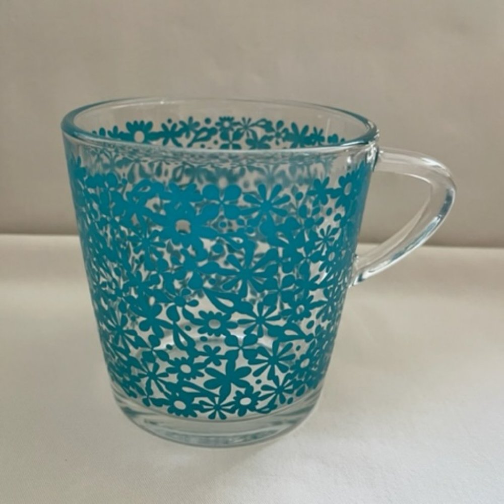 Vintage IKEA Blue Flower Mug - Picture 3 of 8